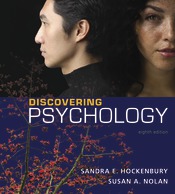 8th edition of Discovering Psychology by Hockenbury & Nolan